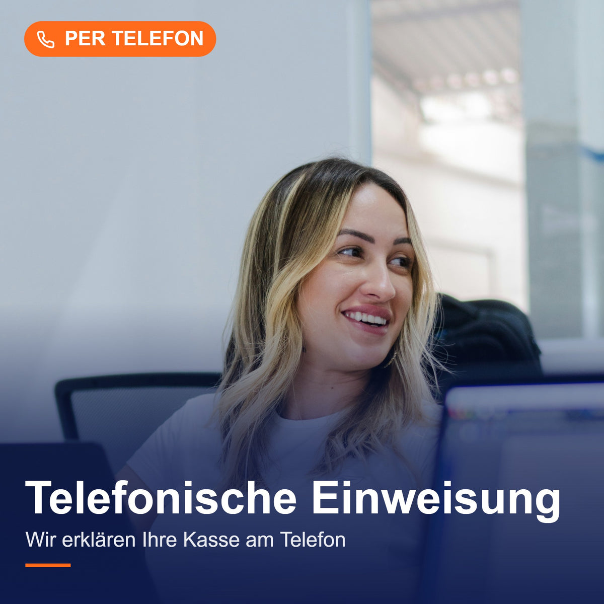 Telefonische Einweisung