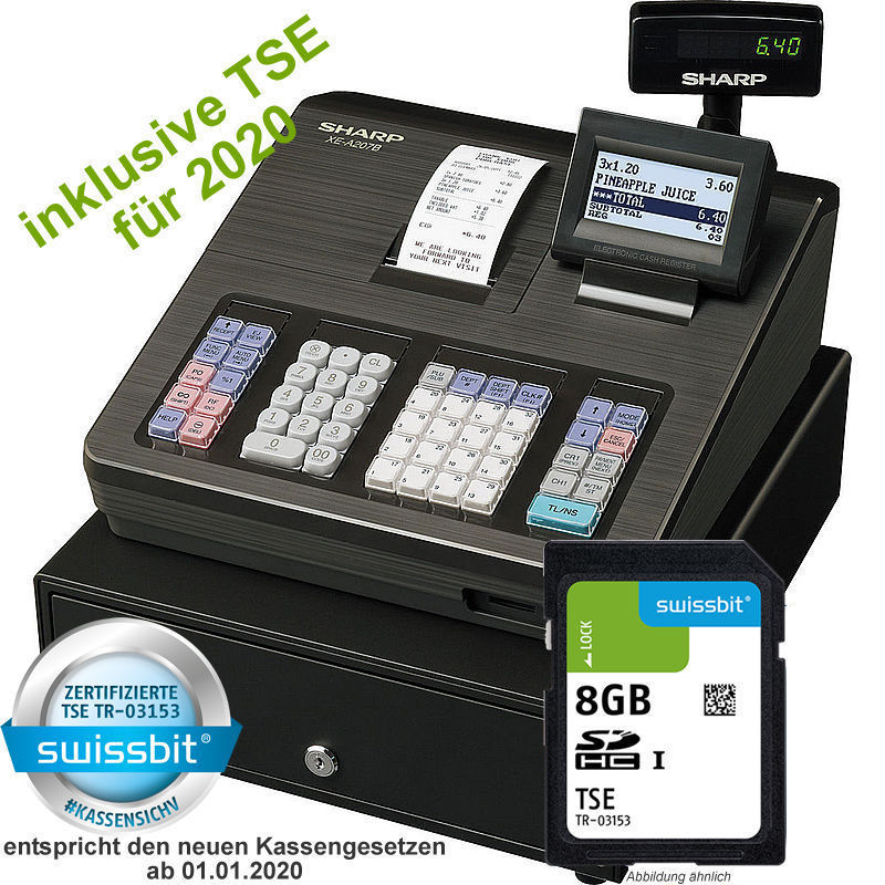 Swissbit TSE SD-Karte für Sharp Registrierkassen – Ansicht 2