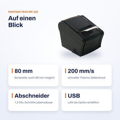 Partner Tech RP-330 – technische Daten auf einen Blick