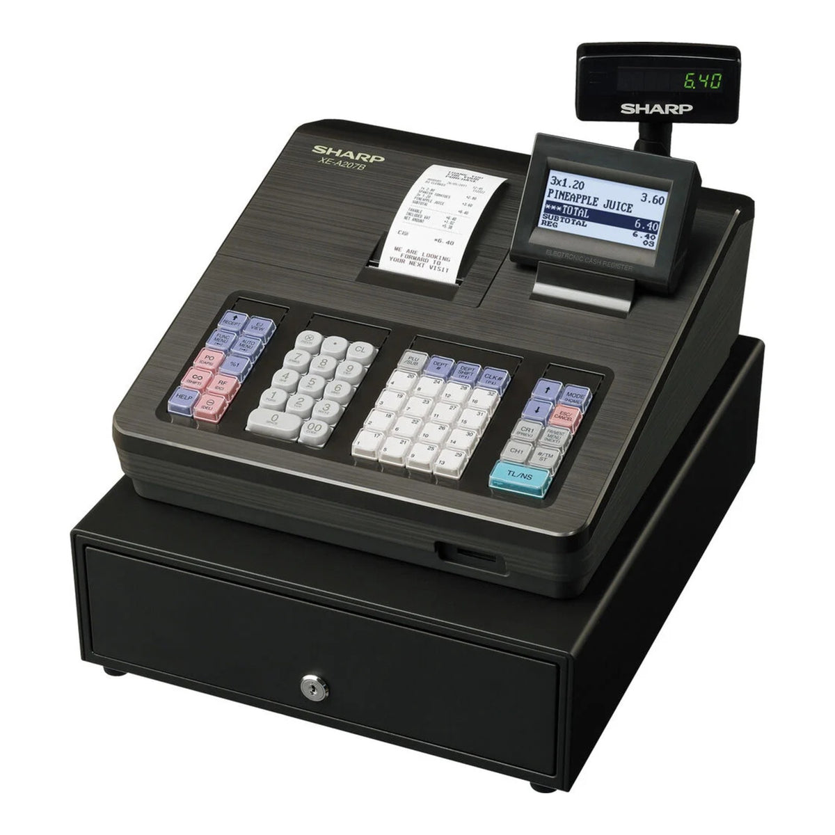 Sharp XE-A207B Registrierkasse gebraucht